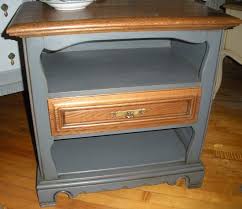 Link Taylor Stained And Painted Nightstand Old Dressers Furniture Antique Furniture