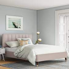 Our raleigh upholstered square storage bed features a simple, elegant silhouette with a low profile that allows more room above for stylish decorating. Mercury Row Narcissa Queen Tufted Upholstered Low Profile Platform Bed Reviews Wayfair