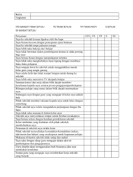 Soal selidik ini bertujuan untuk mengkaji tahap kepuasan para pengguna perkhidmatan bas sekolah di sekolah x. Borang Soal Selidik Kecerdasan Emosi Pdf