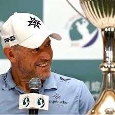 Lee Westwood reacts to comments from Rory McIlroy