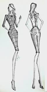 Sketch Illustration Office Wear Office Outfits Women Office Wear Outfit Office Wear