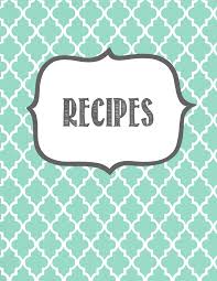 Pin On Diy Recipe Book Printables