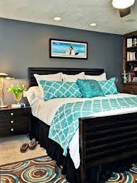 And in this design, we match it with grey to create a calm and charming bedroom. Bedroom Ideas Grey And Teal Novocom Top