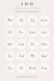 Aesthetic highlight covers for instagram. 100 Handwritten Instagram Highlight Icons Neutral Instagram Etsy In 2021 Name For Instagram Aesthetic Names For Instagram Instagram Aesthetic
