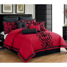 Black And White Squares Comforter Overstock Com Online Shopping Bedding Furniture Electronics Jewelry Clothing More Red Comforter Sets Red Comforter Red Bedding