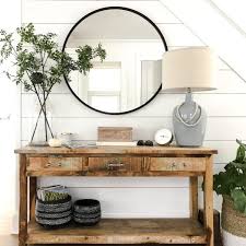 Ramona Table Lamp Pottery Barn Console Table Styling Console Table Decorating Entryway Decor