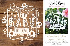 Download A New Baby Paper Cut Design Graphic By Digital Gems Creative Fabrica SVG Cut Files