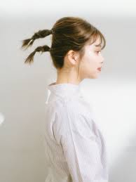 ミラクルヘアアレンジvol 10 やんちゃっぽいのに女らしい 今っぽさ満点のこなれアレンジ bangs バングス ヘアアレンジ ミディアムロング ヘア