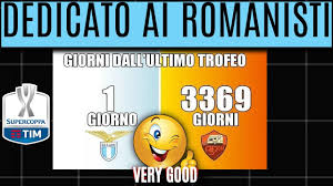 As roma vs lazio predictions, football tips, preview and statistics for this match of italy serie a on 15/05/2021. Dedicato Ai Romanisti 10 Anni Senza Trofei Youtube
