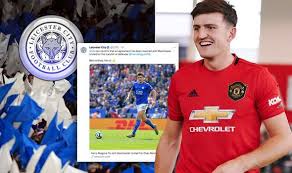 Defender harry maguire will be involved in the england squad for friday's euro 2020 game with scotland, boss gareth southgate confirms. Man Utd Trolled By Leicester Fans After Harry Maguire Transfer Confirmed Football Sport Express Co Uk