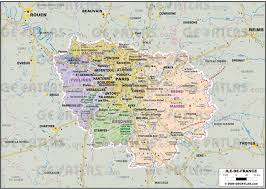 Carte des régions françaises d'aujourd'hui. Archives Des Carte Des Villes En Ile De France Arts Et Voyages