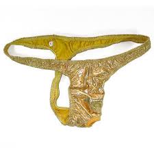 Worn 24 hours, will wear for additional days $5. K116 Sexy Mens Metallic Thong Open Pouch With Hole Shiny Gold Ebay