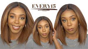 Outre Synthetic EveryWear HD Lace Front Wig - EVERY 15 --/WIGTYPES.COM -  YouTube