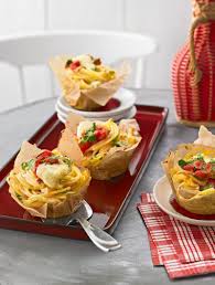 Spaghettinester In Muffinform Von Italiamann Chefkoch Spaghetti Nester Rezepte Fingerfood Rezepte Vortag