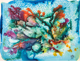 Coral paintings abstract coral ii by keltu. Coral Reef Painting By Anya Mcmanis