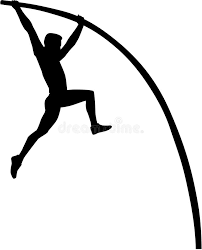Young man is pole vaulter performs a jump. Pole Vault Stock Illustrations 657 Pole Vault Stock Illustrations Vectors Clipart Dreamstime