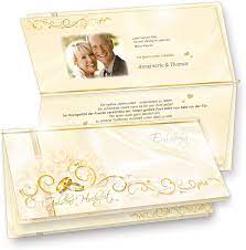 Luxuriöse und elegante hochzeit einladungskarten mit. Einladungskarten Goldene Hochzeit 20 Sets Fein Abgestimmte Einladungen Goldhochzeit Set Mit 20 Karten 20 Umschlage 20 Einlegeblatter Zum Selbstbedrucken Amazon De Burobedarf Schreibwaren
