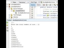 Number Pattern In Java Number Patterns Computer Programming Java