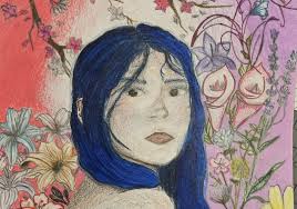 Visual Arts witgh Ms. Amatucci at Hoboken HS Portfolio II students are  creating artwork around the theme of "Social Change," reflecting issues  they care about. Portfolio students are working