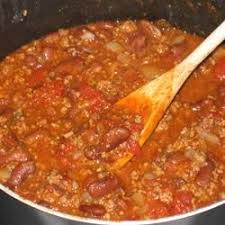 This easy beef chili recipe made with ingredients found in your pantry and ready in just 30 minutes. My Chili Allrecipes Com Used 2 Tbsp Garlic 1 Can Of Tomato Paste 1 Cup Onions 2 Tbsp Chili Powder 1 Can Basic Chili Recipes Basic Chili Chili Recipe Easy