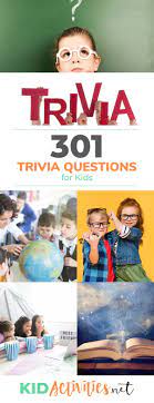 Sports and leisure trivia, then, will ask questions about famous individuals, historical events and facts that pertain to our favorite pastimes. 301 Trivia Questions For Kids Trivia Questions For Kids Fun Trivia Questions Trivia Questions Answers