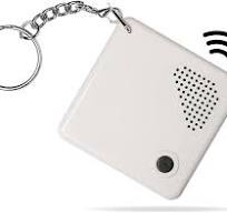 Talking Key Chain Clock- tells time, day and date.