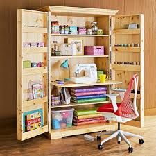 Crafter S Project Center Plan From Wood Magazine Craft Storage Cabinets Craft Room Design Craft Room Storage