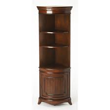 Cherry finish blends well with several types of room decor. Beaumont Lane 3 Shelf Corner Bookcase In Cherry Walmart Com Walmart Com