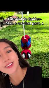 Spider Man Crochet Square
