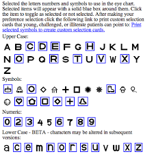 digital eye chart com features