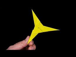 How To Make Origami Ninja Star 03 Point Easy Origami For Kids Youtube Origami Easy Easy Origami For Kids Ninja Star Origami