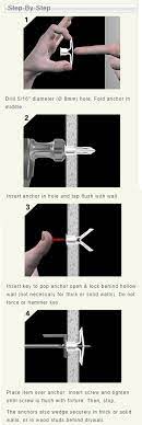 Are you wondering how to use or install drywall anchors, don't worry. How Do You Install The Plastic Nylon Toggle Anchors Home Improvement Stack Exchange