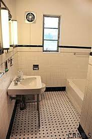 Thirties Bathrooms Google Search White Bathroom Designs Yellow Bathrooms Black Bathroom