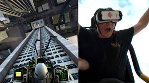Dare Devil Dive Virtual Reality Roller Coaster POV New Revolution Six Flags  Over Georgia - YouTube