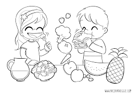 Photo by photo alto/ale ventura/getty. Healthy Foods Coloring Pages