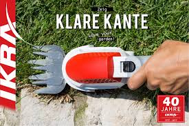 You'll only need two materials to edge your lawn using this simple method: Grass Shears Lawn And Soil Care Ikra Garden Tools