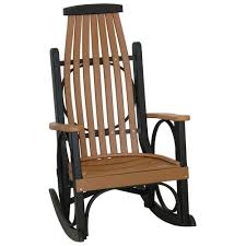 Polywood Grandpa S Rocker From Amish Patio Furniture Com These Are Made Of Recycled Plastics Found Amish Outdoor Furniture Porch Rocker Patio Rocking Chairs