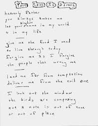Heavenly Father You Always Amaze Me Let Your Kingdom Come In World And In My Life Give Me The Food I Need To Live Thr Lyrics To Live By Lyrics Strong