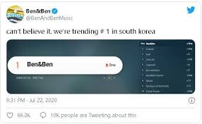 Play ben&ben and discover followers on soundcloud | stream tracks, albums, playlists on desktop and mobile. Happening Philippines Ben Ben Conquers South Korea Music Chart Melon Good News Pilipinas