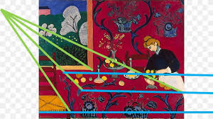 Önce esere hakim olan kırmızı rengi ve üzerindeki çiçek desenlerinden. The Dessert Harmony In Red Anri Matiss 1869 1954 Le Cateau Cambresis Visual Arts Png 1341x755px