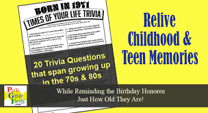 Buzzfeed editor keep up with the latest daily buzz with the buzzfeed daily newsletter! Fun Birthday Trivia Game Born In 1971