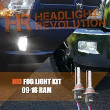 2009 2018 Dodge Ram Fog Light Upgrade Hid Conversion Kit Hid Fog Lights American Muscle Cars Dodge Dodge Ram