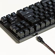Anyone tried using a usbc to 3.5mm adapter for their cloud orbit s? Hyperx Alloy Fps Pro Teclado Mecanico De Gaming Us Layout Usb Multicolor Cherry Red Amazon Es Informatica