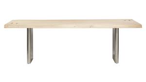 Landscape Live Edge White Washed Wood Dining Table Wood Dining Table Whitewash Wood Dining Table