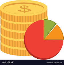 Coin And Pie Chart Icon