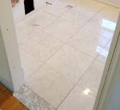 To lay these floors, we decided to use our tile guy for the job, who charges by the hour. Pleasant Surprise Victoria Elizabeth Barnes
