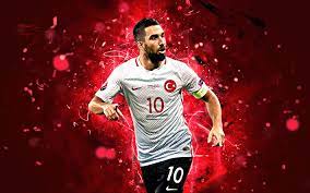Download Wallpapers Arda Turan Match Turkey National Team Blue Uniform Turan Soccer Footballers Abstract Art Neon Lights Turkish Football Team Besthqwa Turkey National Team Football Team Team Blue
