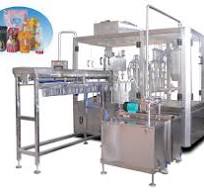 automatic Stand up spout bags filling capping machine with ...