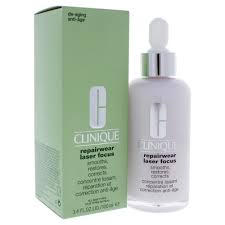 The serum is also quick absorbing and light on the skin. Clinique Repairwear Laser Focus Smooths Restores Corrects All Skin Types By Clinique For Unisex 3 4 Oz Se Walmart Com Walmart Com