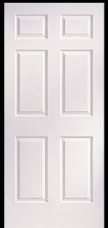 Isolated on a white background. I Did Not Know This The 6 Panel Door Originated In The 1700s As An Expression Of Christian Faith T Doors Interior Interior Paint Finishes Moldings And Trim
